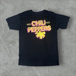 Red Hot Chili Peppers Size Small Band Tee Black Short Sleeve T-Shirt